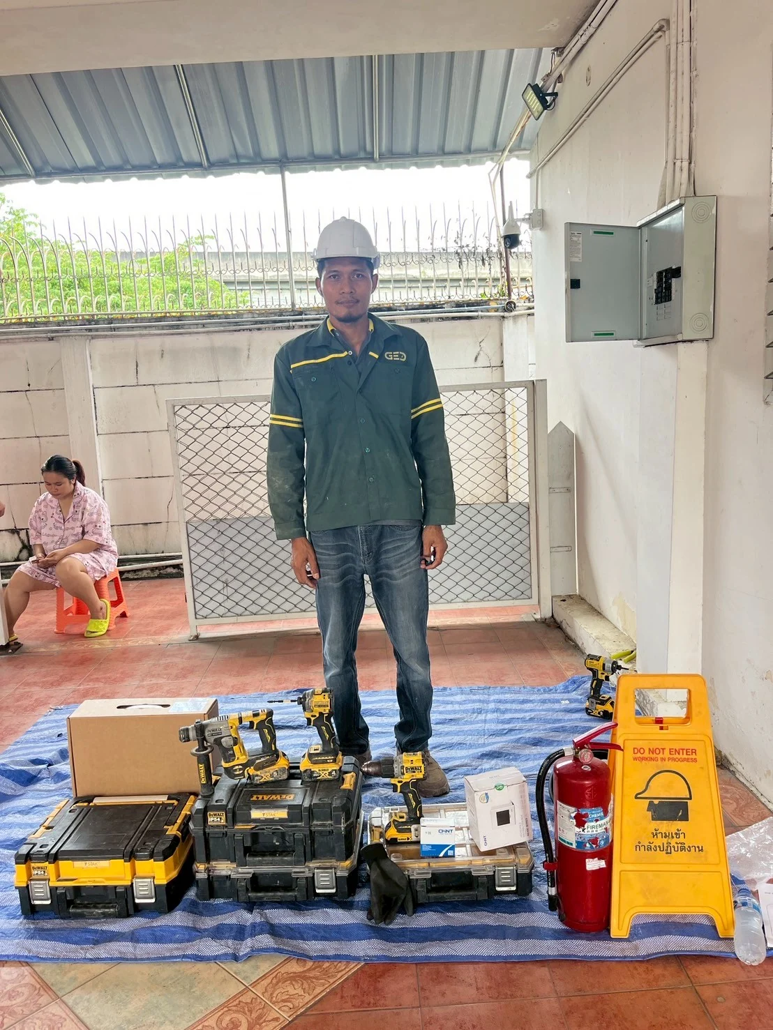 ตัวอย่างงานติดตั้ง 10 Voltino Home Charger โดย GED Thailand