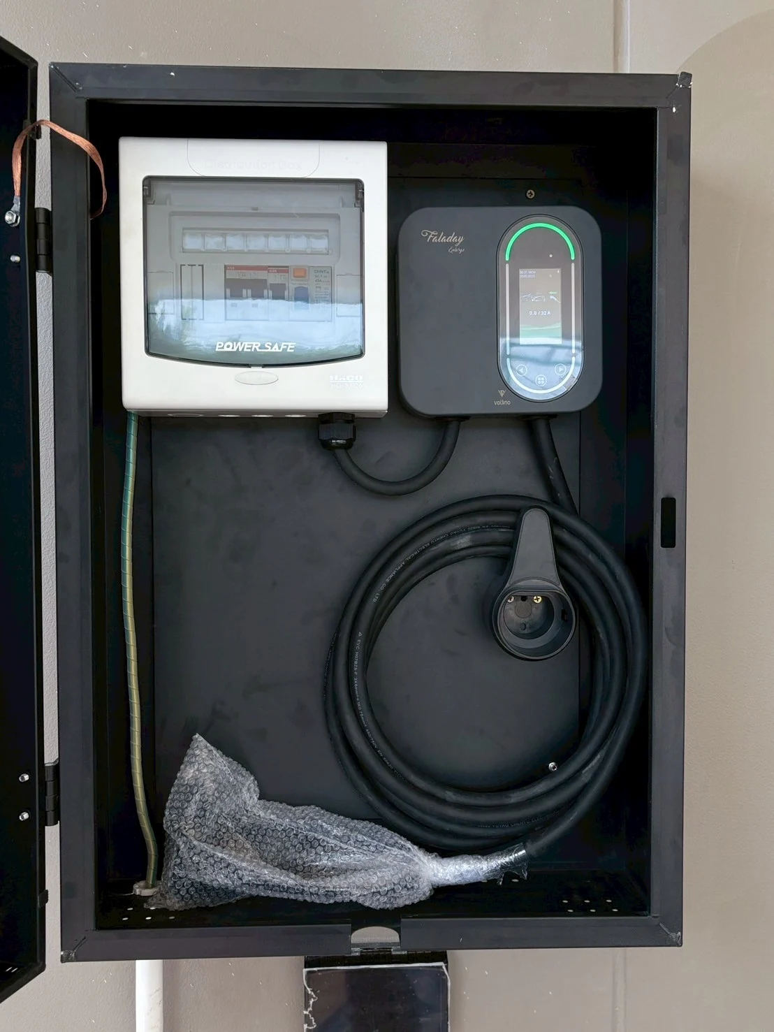 ตัวอย่างงานติดตั้ง 28 Voltino Home Charger โดย GED Thailand